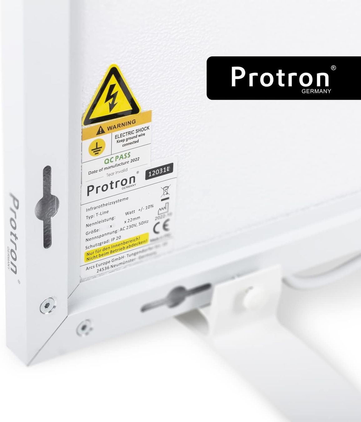 Radiateurs: Protron Infrarotheizung Panel 120x60cm – Neuf avec emballage d'origine à Bottighofen par zaap 3