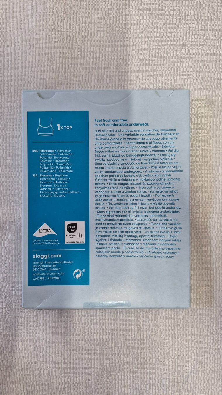 Sloggi Altra biancheria intima: neues sloggi-Top, weiss, Grösse 36 - microfibre – Nuovo e nell'imballaggio originale da Villars-sur-Glâne venduto da snacks01 1