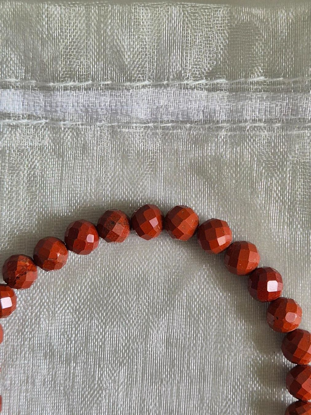 Bracciali & Braccialetti: Roter Jaspis facettiert Armband 6mm – Nuovo e nell'imballaggio originale da Rüti ZH venduto da pep_l9zp 2