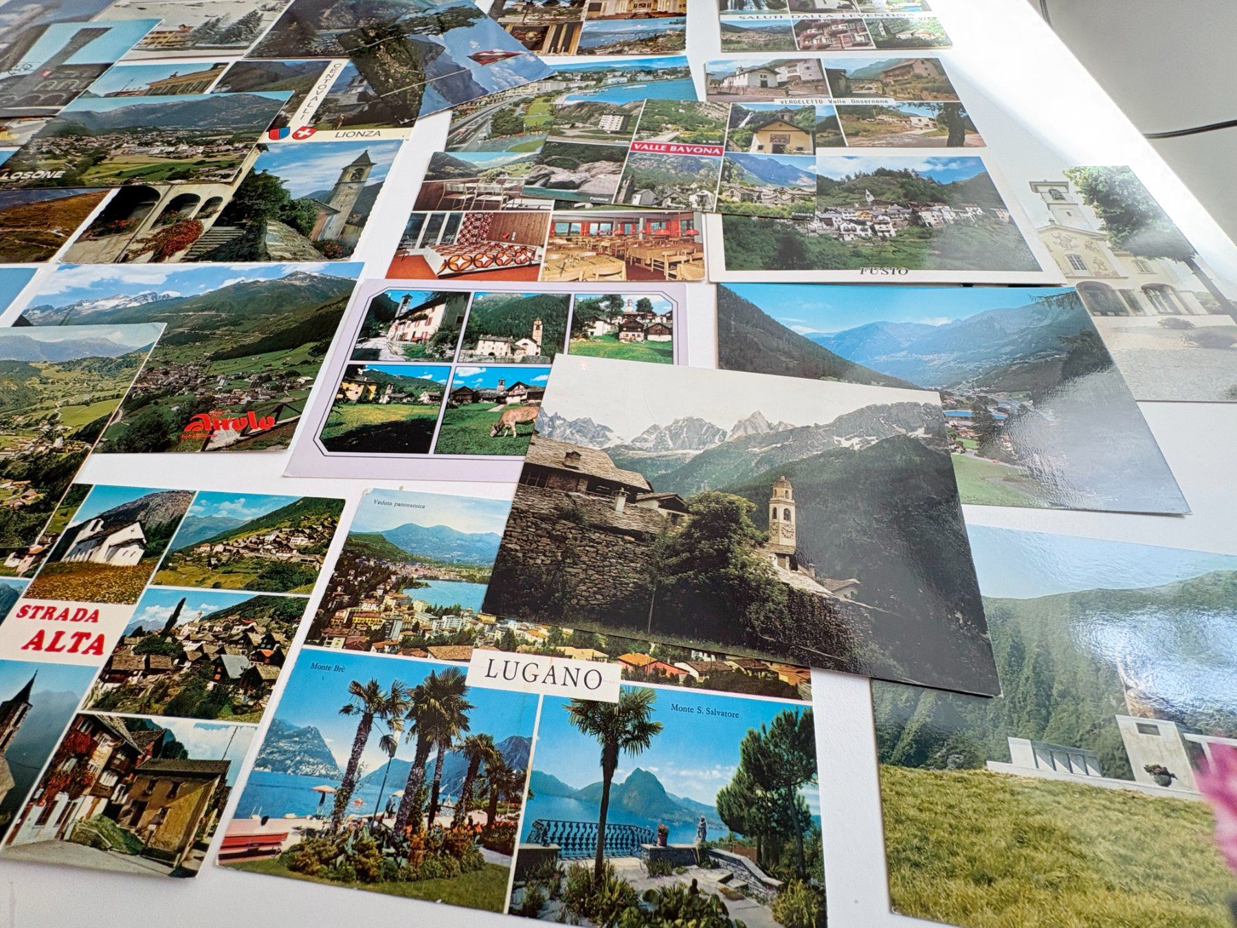 Ansichtskarten: TICINO POSTCARD LOT – Gebraucht aus Riva san vitale von abd_p86k 2