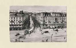 Historische AK Zürich Bahnhofstrasse Hotel Schweizerhof