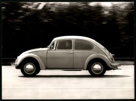 Fotografie Auto Volkswagen VW Käfer auf