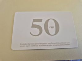 2 x 50.- Gutscheine für Dienstleistung bei Smoothline 