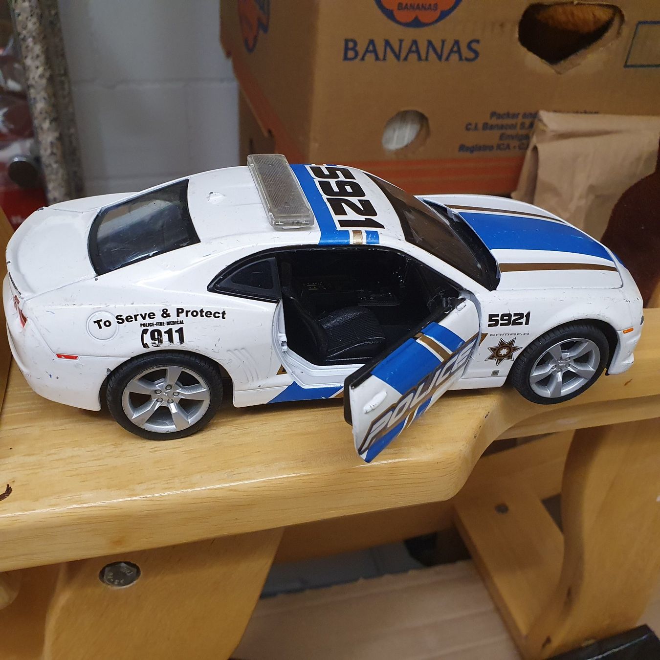 Chevrolet Modellini d'auto: Polizei "Camaro" – Usato da Winterthur venduto da Epi52 1
