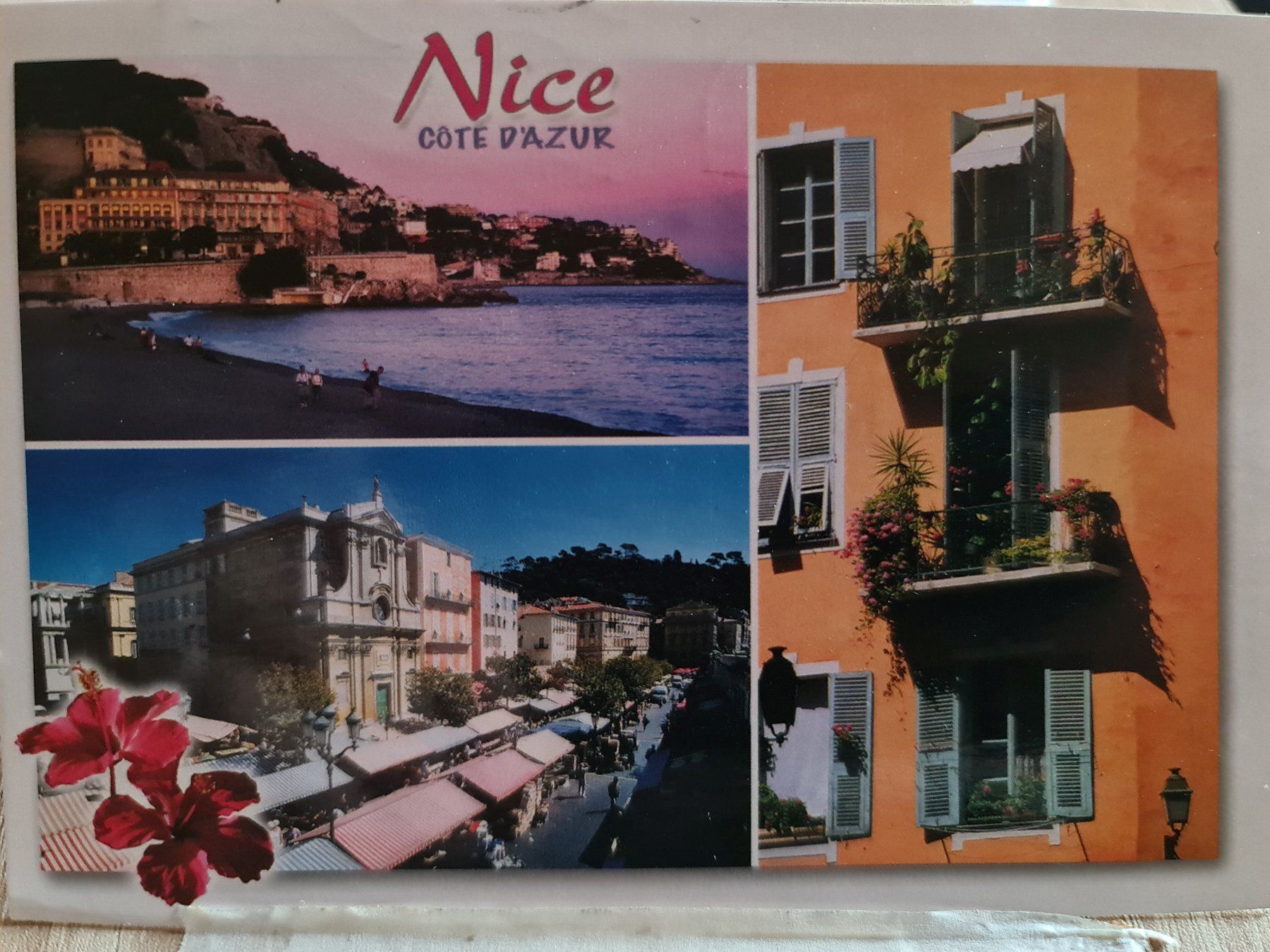 Cartoline postali: Ansichtskarte Nizza Frankreich – Usato da Dintikon venduto da Vexi