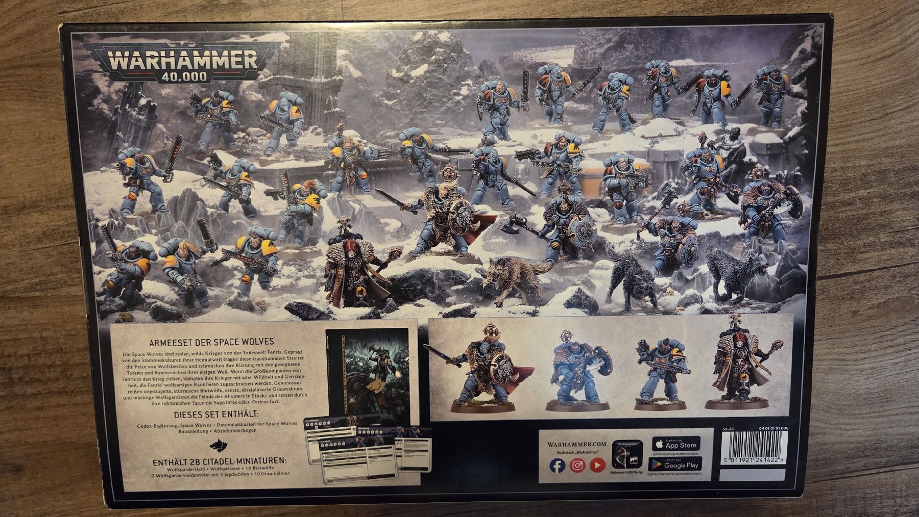 Kit di modellismo & Modellini statici: Warhammer 40k Space Wolves Armeeset Neu&OVP – Nuovo e nell'imballaggio originale da Rothrist venduto da Benj1990 1