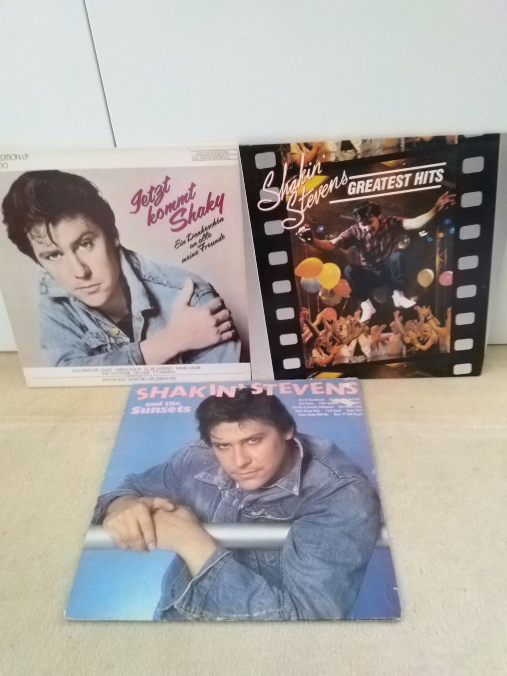 Schallplatten: Shakin' Stevens VINYL COLLECTION 3 Alben – Gebraucht aus Hinwil von liliane2011