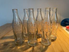 6 Stück Coca Cola Flaschen aus dem Jahr 36 37 Deutschland