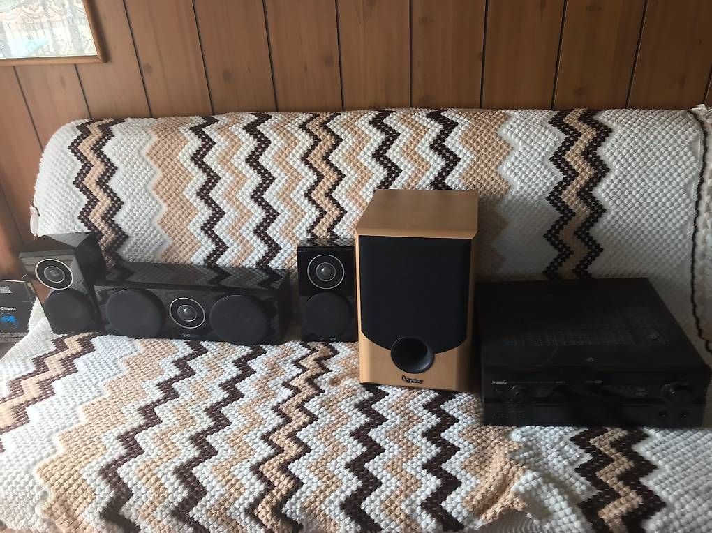 Home Cinema: Dolby sourround 5.1 Ampli e diffusori ottima qualità – Usato da Bedano venduto da bed_6sb7 1