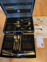 Edles Besteckset Berlin Gold, 71-teilig, neu, Rarität!