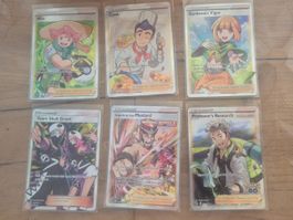 Pokemon Trainerkarten 6 Stk. Spezial