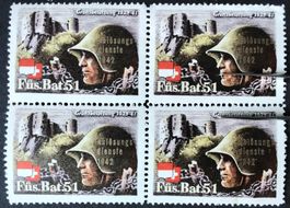 Soldatenmarke 2.WK, Füsilier Bat 51, Aufdr, Wi Inf 380-