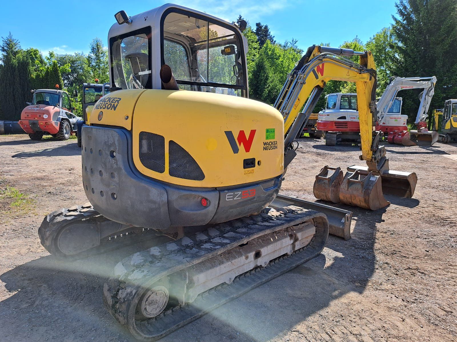 Wacker Neuson Excavateurs: Raupenbagger Neuson EZ53 – D'occasion à Rain par Bob1000 4