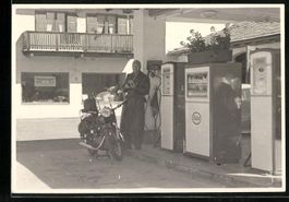 Fotografie Motorrad AWO 425 T, Krad an E