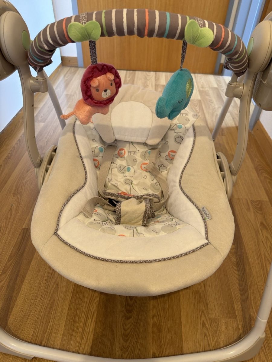 Sdraiette & Sdraiette a dondolo: Babyschaukel von Ingenuity mit Mobile und Melodien – Nuovo (secondo la descrizione) da Schaffhausen venduto da ana_swp2 1