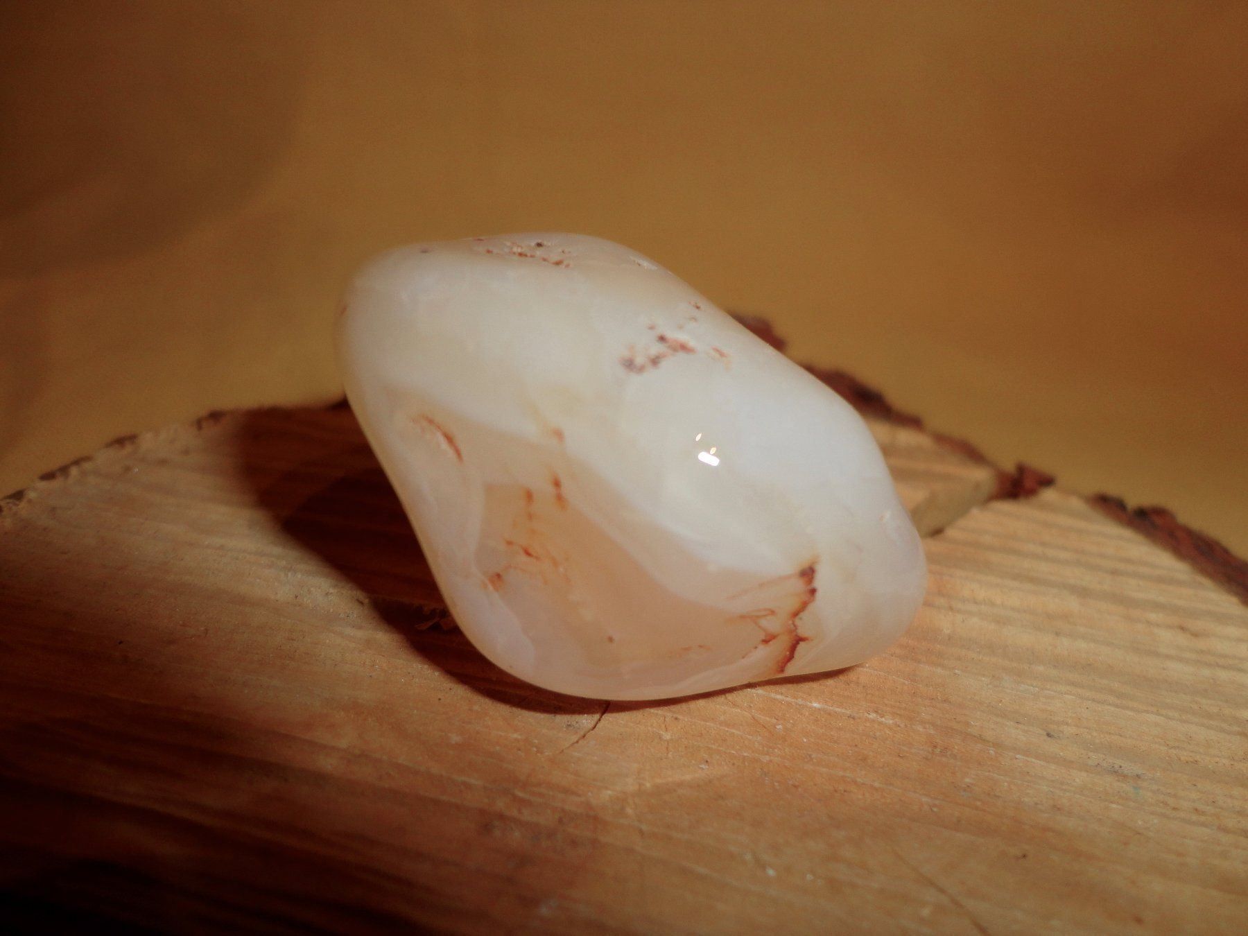 Mineralien & Heilsteine: Achat Heilstein / Handschmeichler – Neu (gemäss Beschreibung) aus Biberist von Steine 1