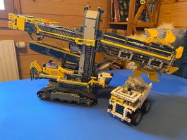 Lego Schaufelradbagger mit Anleitung
