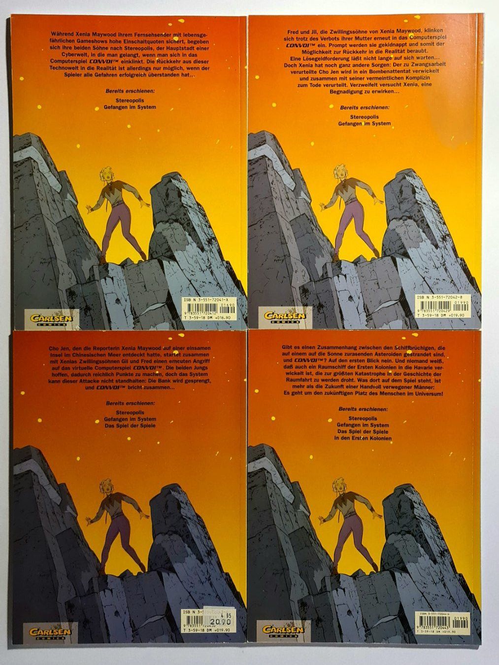 Fumetti: Convoi 1-4 Comic-Hefte, Carlsen Verlag – Usato da Aesch BL venduto da pri_fp8t 1