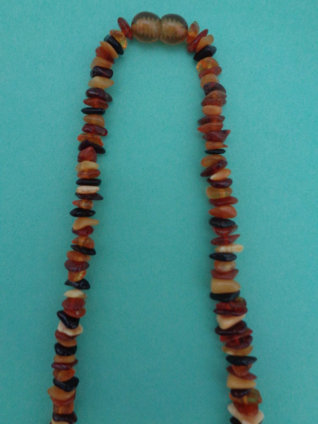 Catenine: Natur Bernstein Splitterkette 55 cm. – Usato da Chur venduto da omonia 1