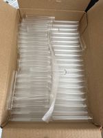 🟢 tubes à essai en verre / Reagenzgläser 75x12 mm /