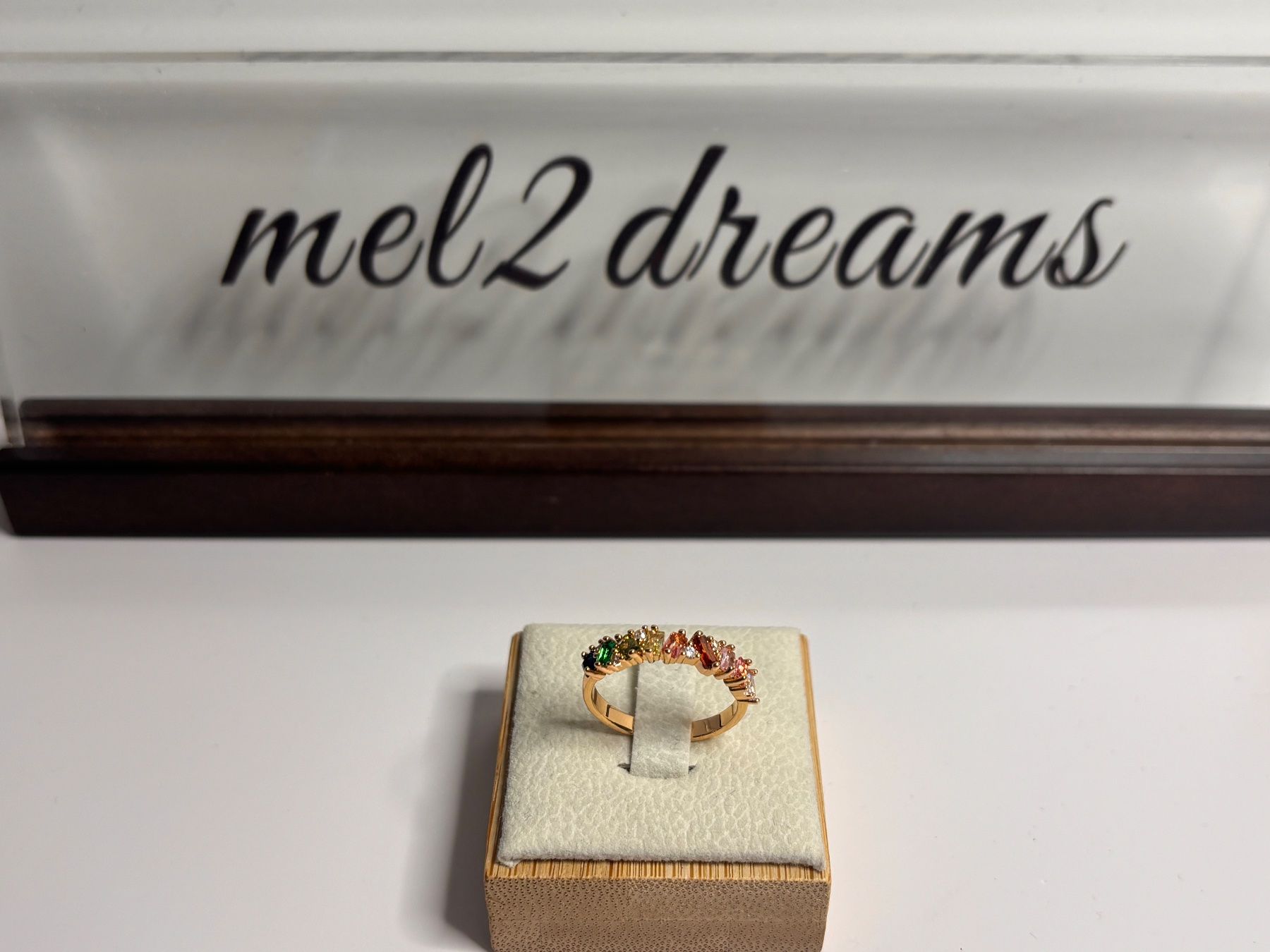 Bagues: Bague arc-en-ciel exquise ✨ – Neuf (Voir description) à Lausanne par mel2dreams 3