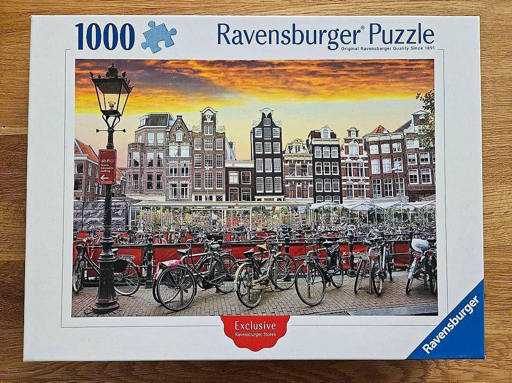 Ravensburger Puzzles: Ravensburger Puzzle - Amsterdam, 1000 Teile – Neu (gemäss Beschreibung) aus Rheineck von Freibach9424