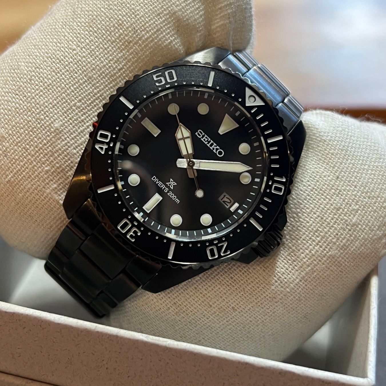 Seiko Orologi: Seiko Prospex Diver Scuba Full Set V157-00A0 – Usato da Carouge GE venduto da Watchaser 7