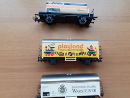 3 Märklin-Güterwagen H0