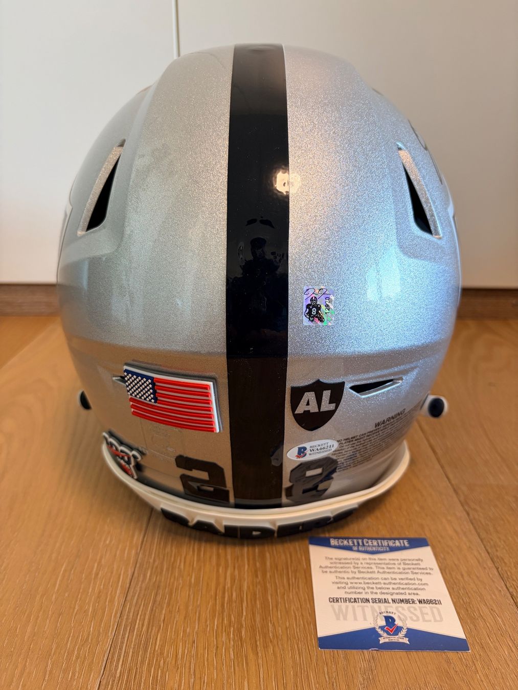 Autografi: Authentischer Riddell SpeedFlex NFL Helm - signiert Raiders – Nuovo (secondo la descrizione) da Uerkheim venduto da Nisti7 4