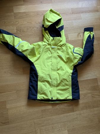 Skijacke Kjus Junior Line gelb schwarz Grösse 152 gebraucht