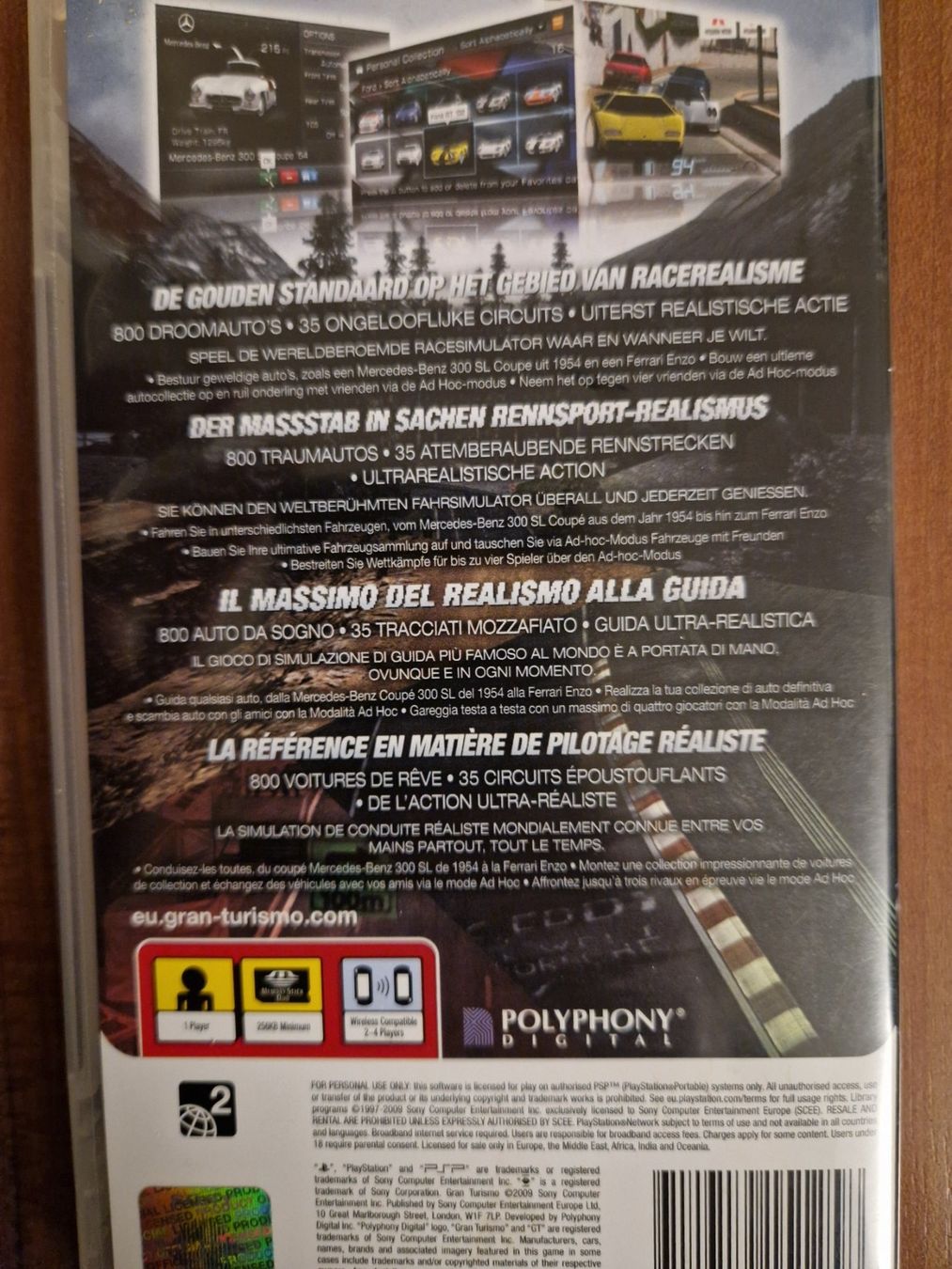 Spiele: Gran Turismo the real driving simulator, PSP – Gebraucht aus Thayngen von  1