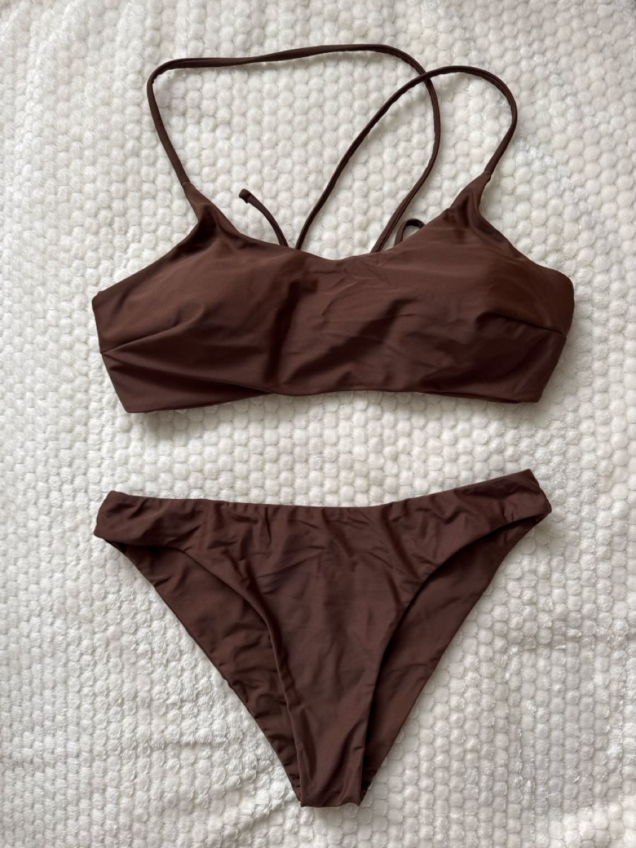 Costumi da bagno & Bikini: bikini braun M  – Usato da Galgenen venduto da Vintluxe