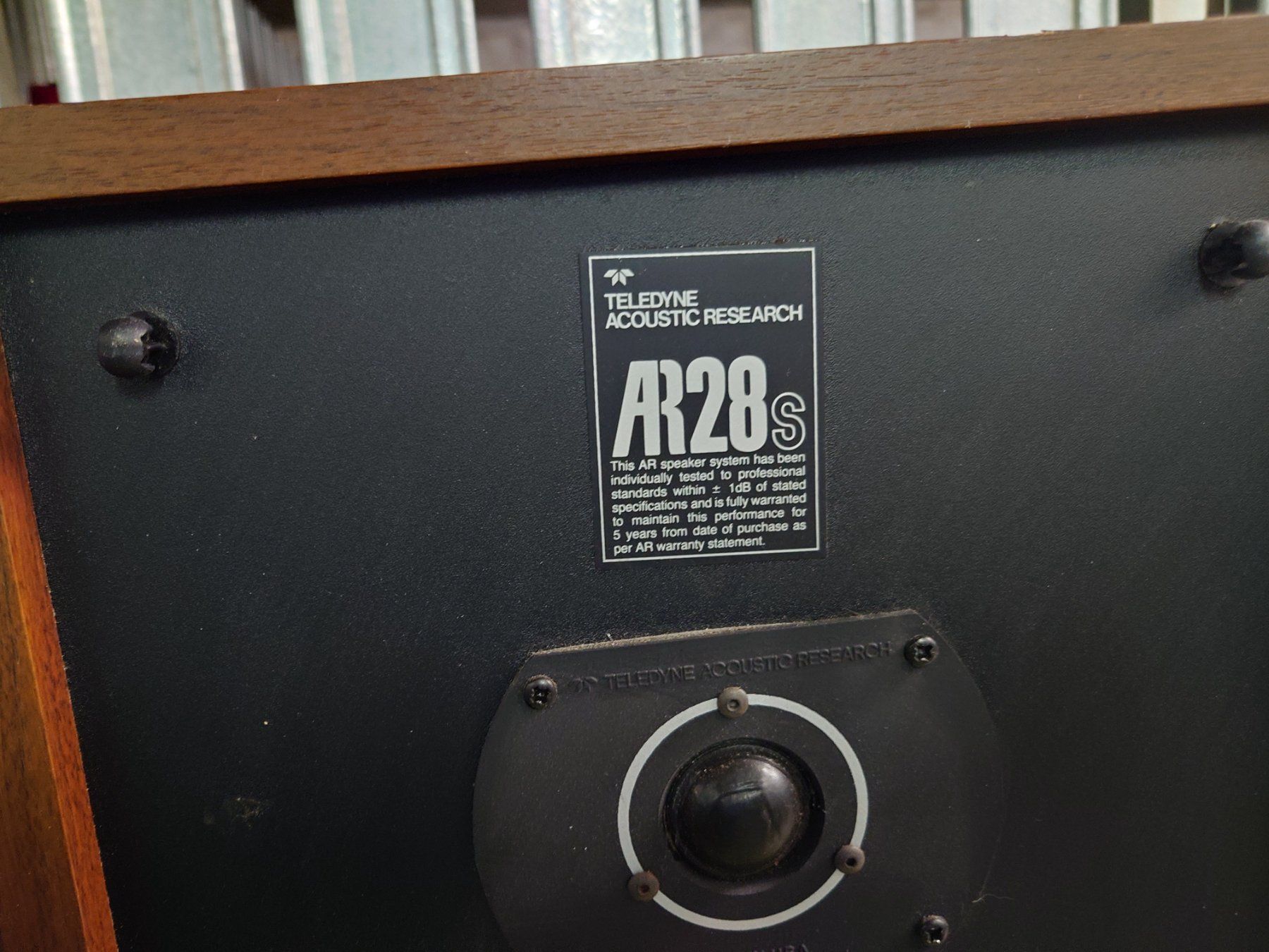 Lautsprecher: Acoustic Research AR 28s – Gebraucht aus Rheinfelden von Hagmann_68 6