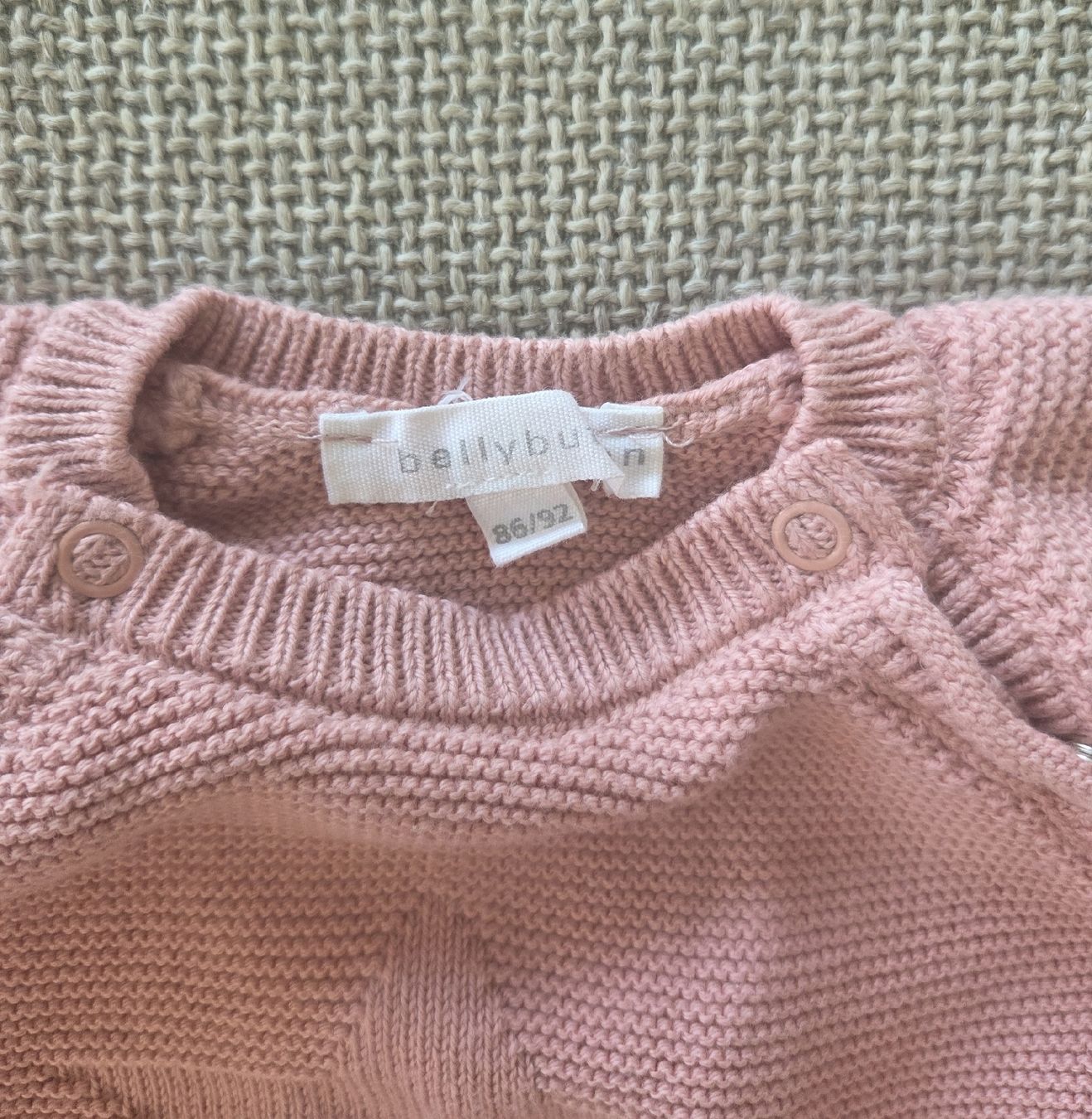 Tute: Strick-Strampler Bellybutton rosa Grösse 86/92 neuwertig – Usato da Au ZH venduto da tis_8fmn 1