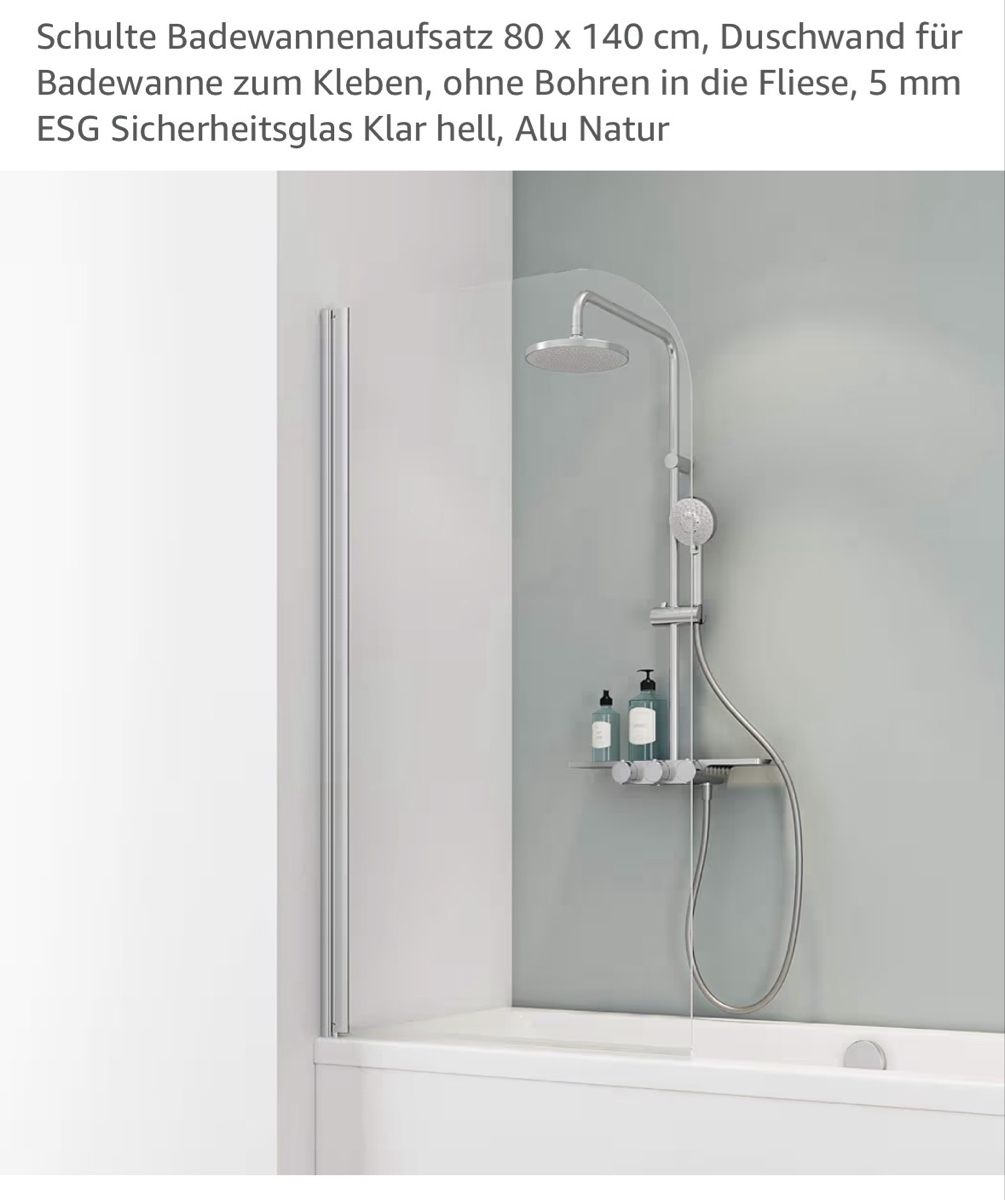 Docce: Schulte Duschwand 80x140cm – Nuovo e nell'imballaggio originale da Hausen AG venduto da bes_g779