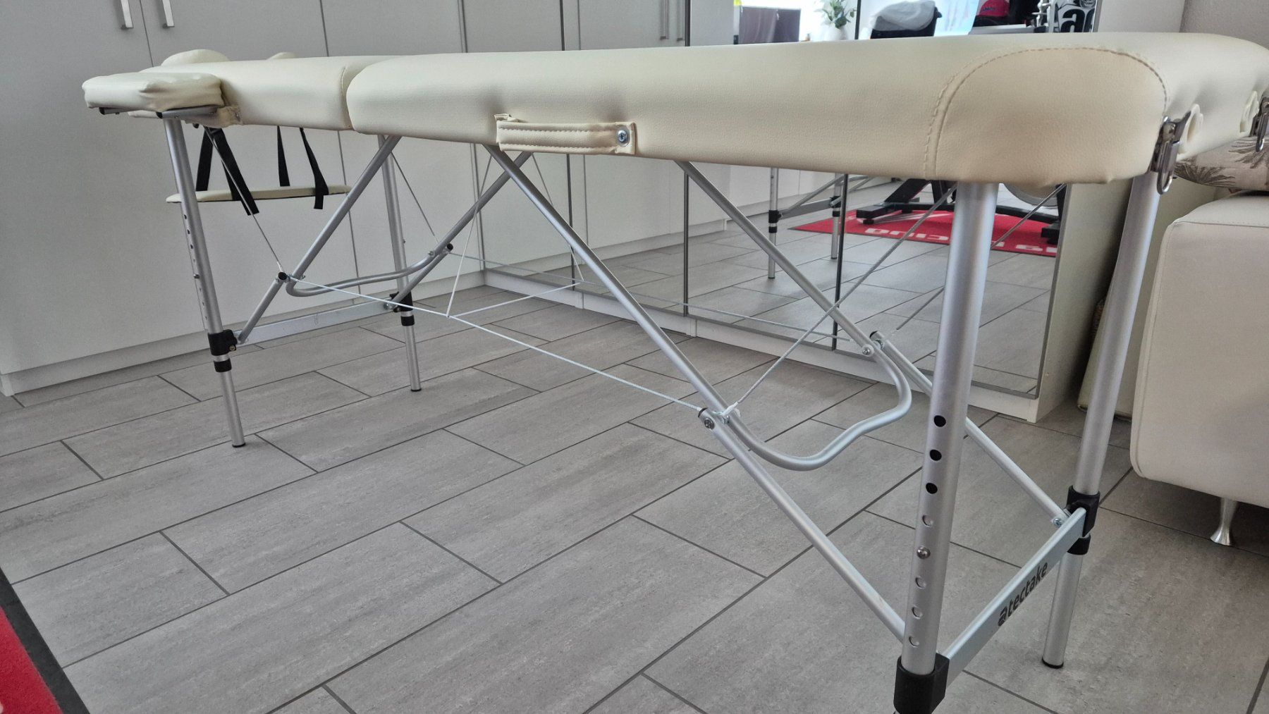 Tecta Liegen & Liegestühle: Tectake 2 Zonen Massageliege mit Polsterung – Neu (gemäss Beschreibung) aus Galgenen von kawaja 2