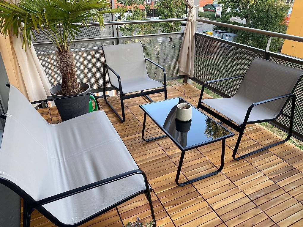 Tischset: Garten Balkon Lounge – Gebraucht aus Winterthur von car_gn8b