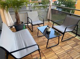 Garten Balkon Lounge