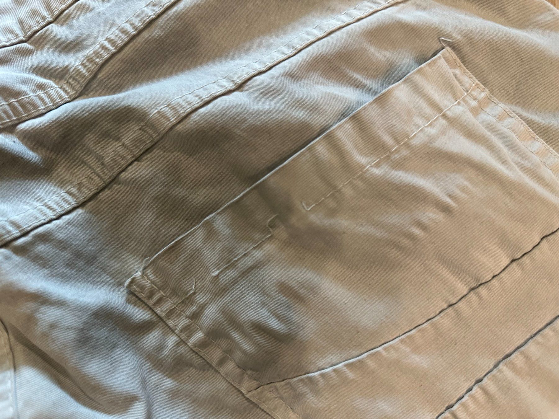 Pantaloni: Hose geknöpft - leger - hellgrau - Gr. 40 - Top Zustand – Usato da Dübendorf venduto da san_tt6m 5