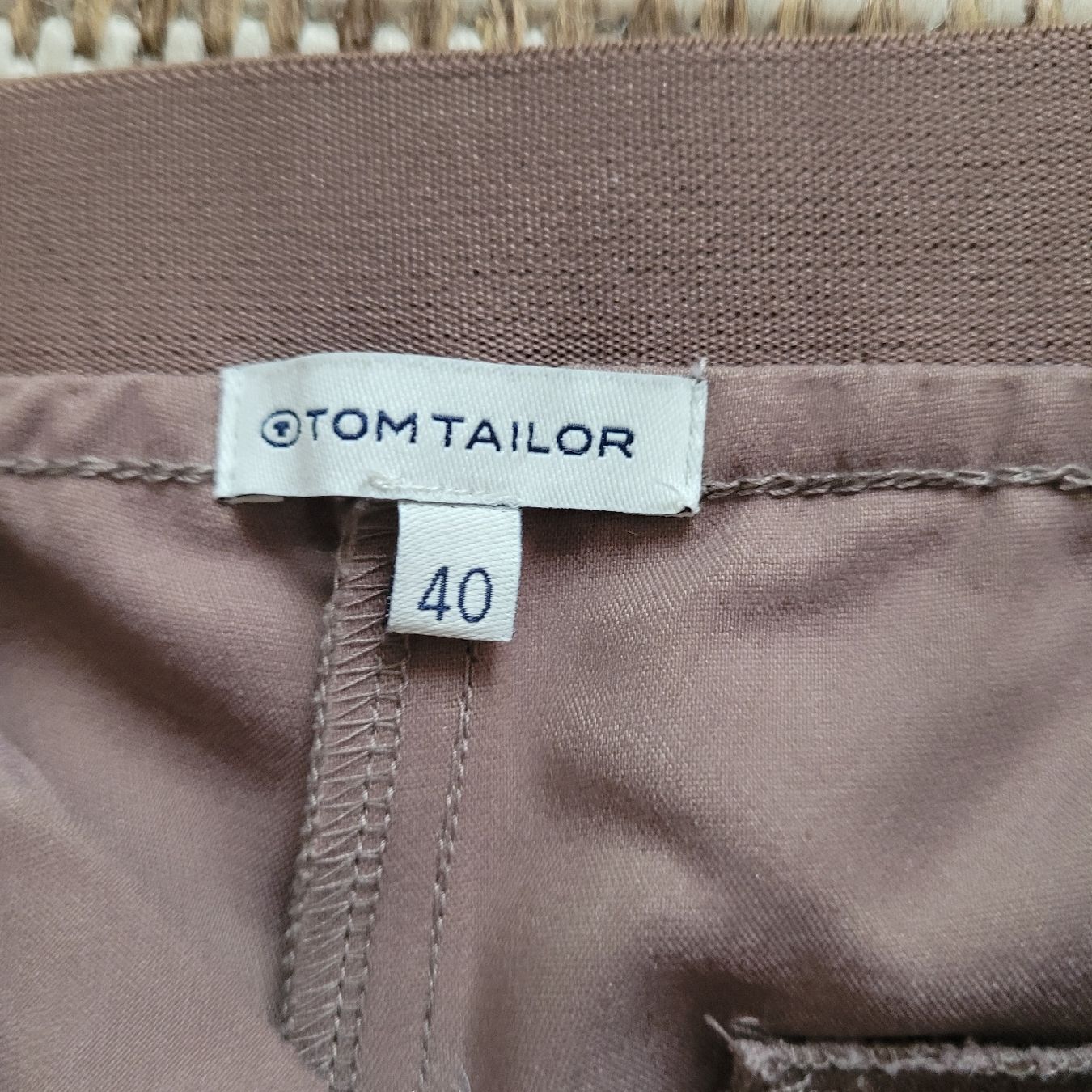 Tom Tailor Pantaloni: TOM TAILOR Pantalon Taille 40 marron clair – Nuovo (secondo la descrizione) da Genève venduto da Tanaa_12 4