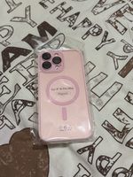 Coque iPhone 16 Pro Max MagSafe Rose - Neuve ! ✨📱🌸