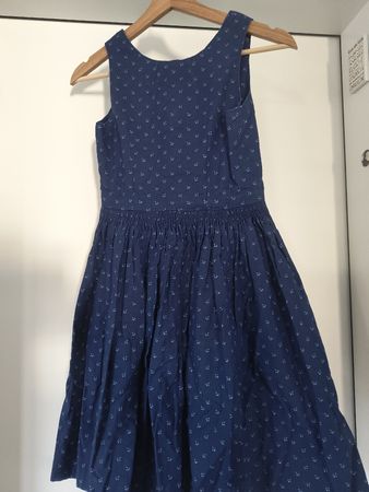 Trachten Sommerkleid Gr. 164 mit tollem Muster & Details!