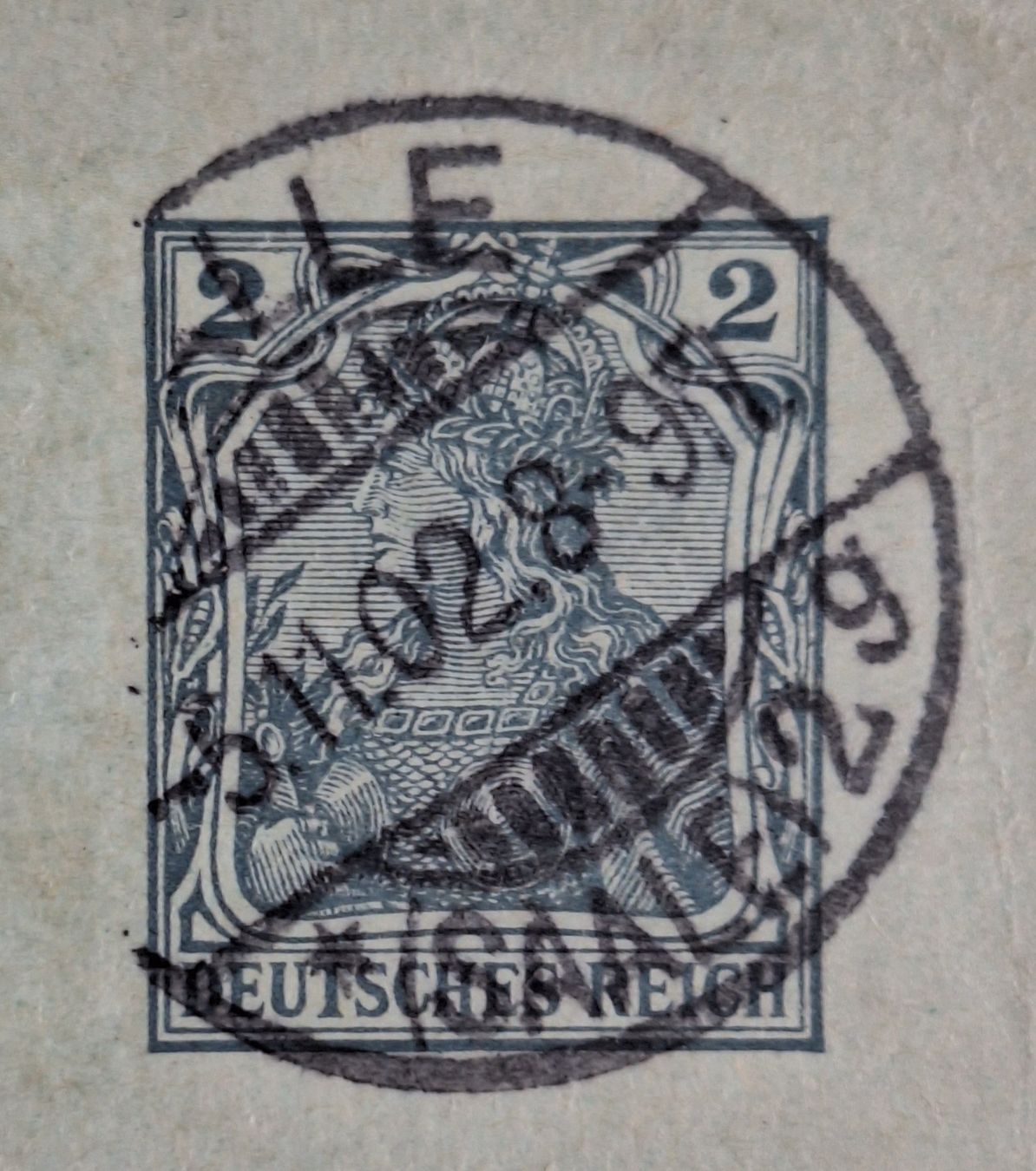 Buste & buste per spedizione: Deutsches Reich 1902 – Usato da Lohn-Ammannsegg venduto da konstrwu 1