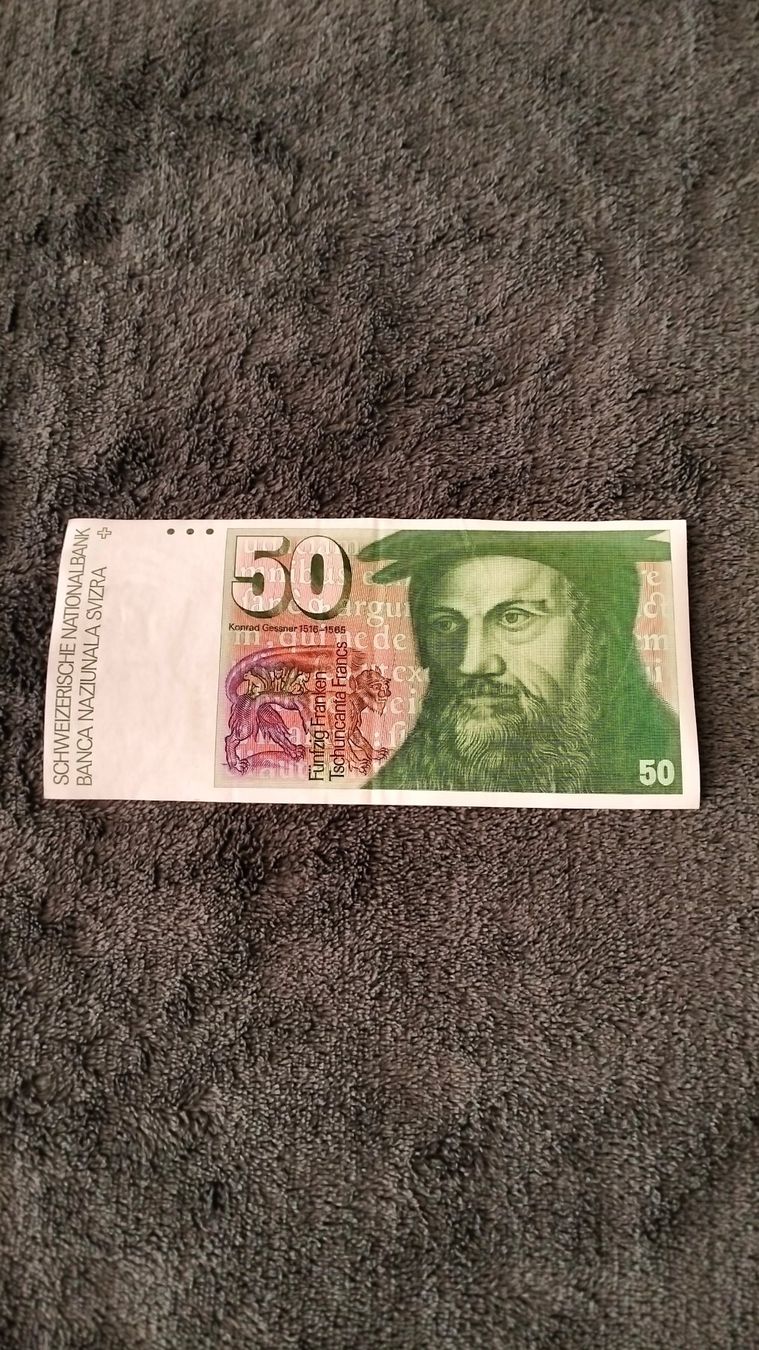 Banknoten: Schweizer Fr.50.- Banknote – Gebraucht aus Neuendorf von Winter02