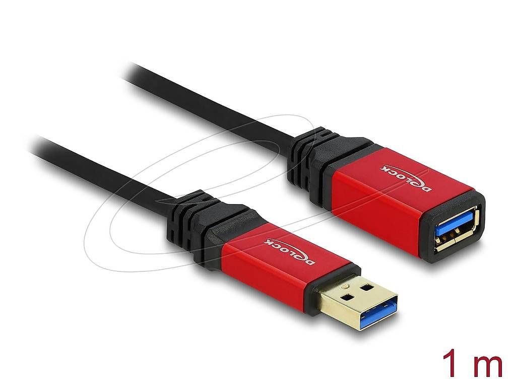 Cavi: Câble Delock USB 3.0 Extension (Type A-A / 5 Gbps) 1m, Neuf – Nuovo e nell'imballaggio originale da Poliez-le-Grand venduto da Rapido63 2