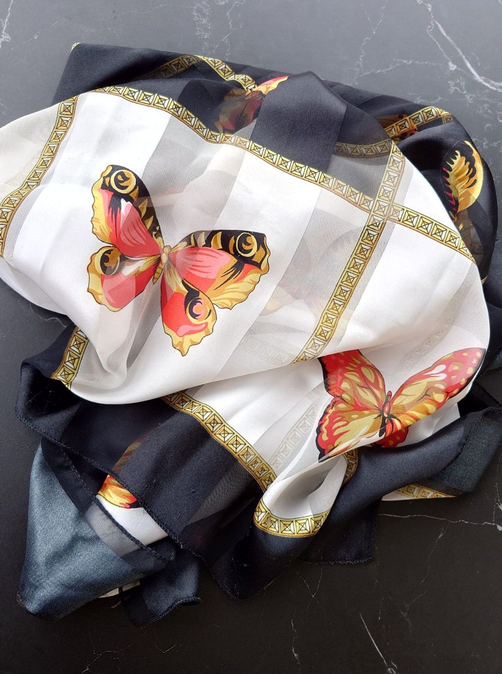 Foulards & écharpes: FarbenStarkes SchmetterlingsFoulard – D'occasion à Neuhausen par MonoCeros 3