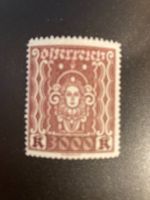 Österreich 1923 Freimarke 3000K Frauenkopf postfrisch