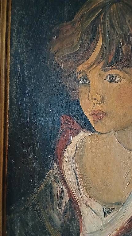 Gemälde: Quadro antico bambino – Gebraucht aus Lugano von mar_hnm8 1