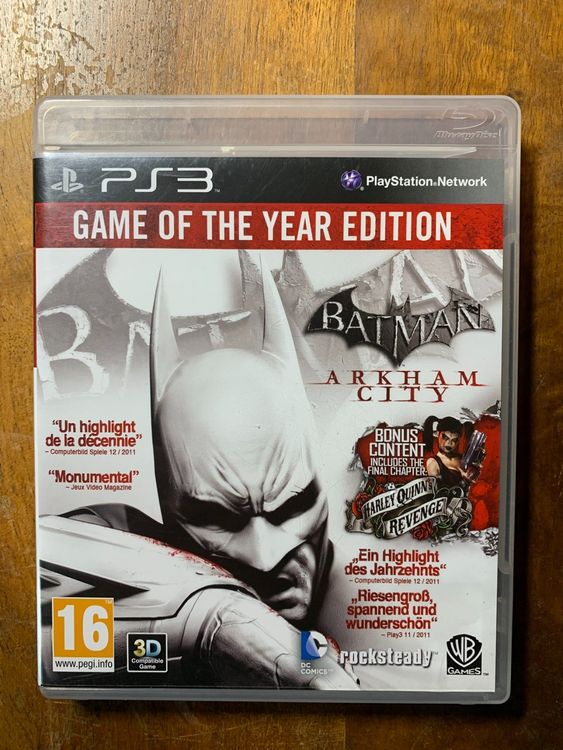 Batman Arkham City, GOTY Sony Playstation 3, PS3 | Comprare su Ricardo