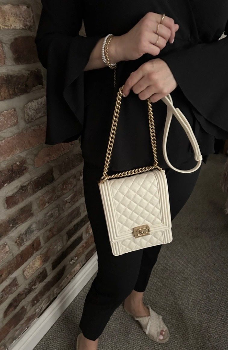 Chanel Borse: CHANEL North South Boy Leder Mini Cross body Original – Usato da Zürich venduto da NNK28